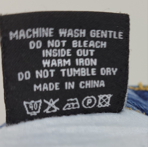 Nasty Gal Womens Distressed Faded and Frayed High Rise Ankle Jeans Size 6 - Picture 7 of 10